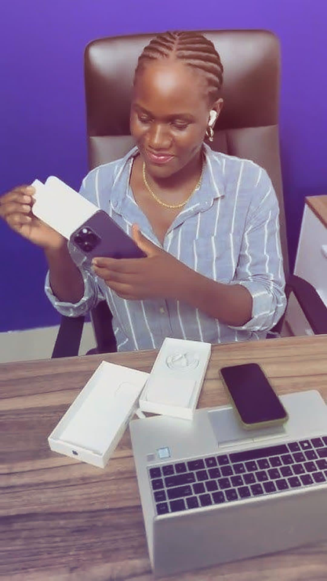New phone joy