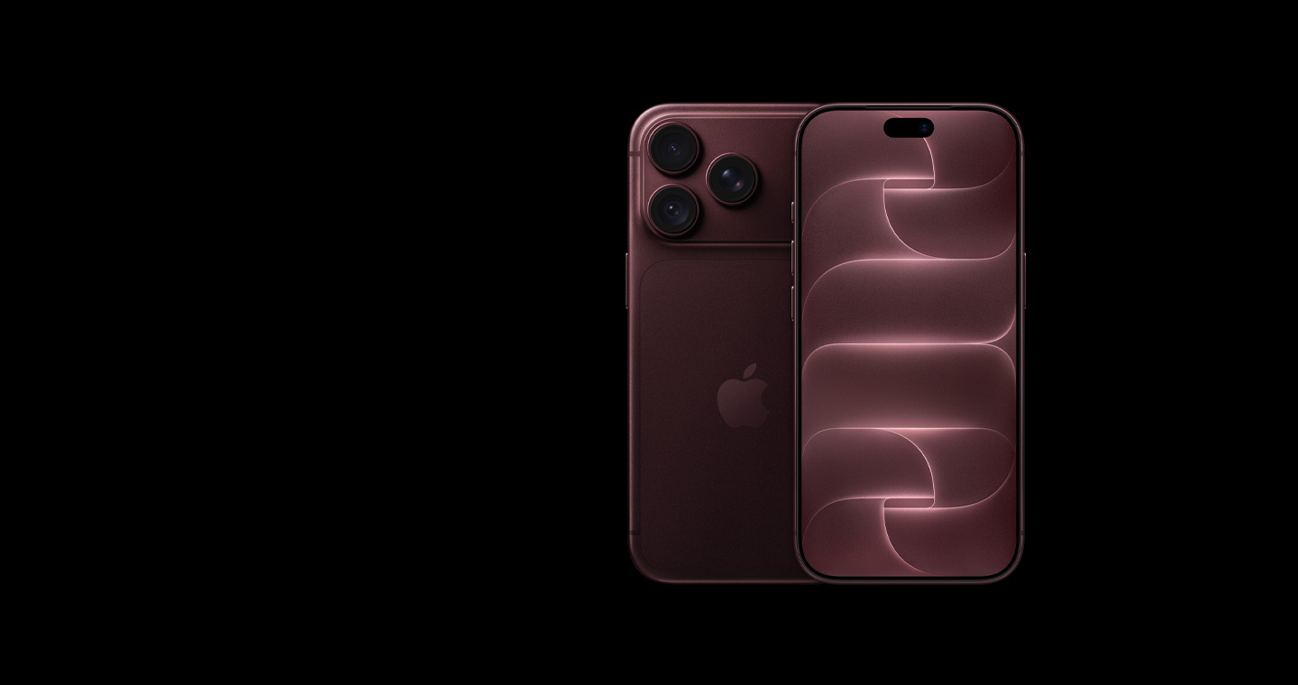 iPhone 18 Pro in Burgundy, front and back
